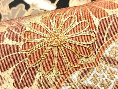 平和屋着物■豪華黒留袖　駒刺繍　扇面立波花文　金彩　正絹　逸品　CABI7101xe