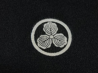 平和屋着物■豪華黒留袖　駒刺繍　飛鶴吉祥花文　金彩　正絹　逸品　CABI7138xe