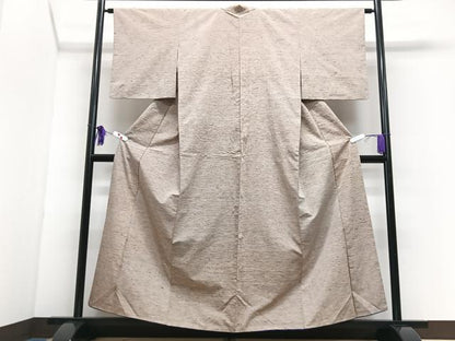 平和屋着物■上質な紬　霞文　正絹　逸品　CABI7140xe