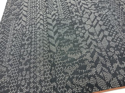 平和屋着物■上質な紬　幾何学文様　正絹　逸品　CABI7141xe