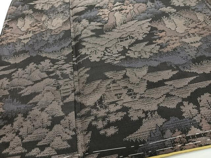 平和屋着物■本場大島紬　9マルキ　風景文　正絹　逸品　未使用　CABI7145xe