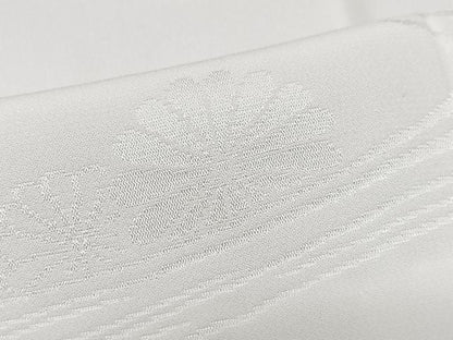 平和屋着物■長襦袢　無双仕立て　流水花地紋　やまと誂製　正絹　逸品　CABI7150xe