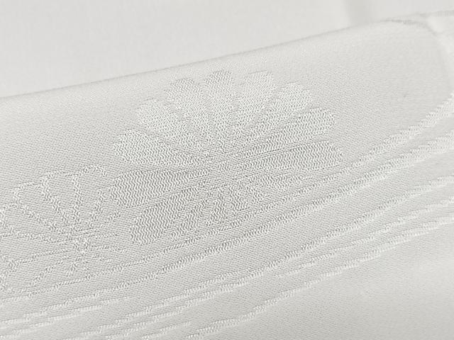 平和屋着物■長襦袢　無双仕立て　流水花地紋　やまと誂製　正絹　逸品　CABI7150xe