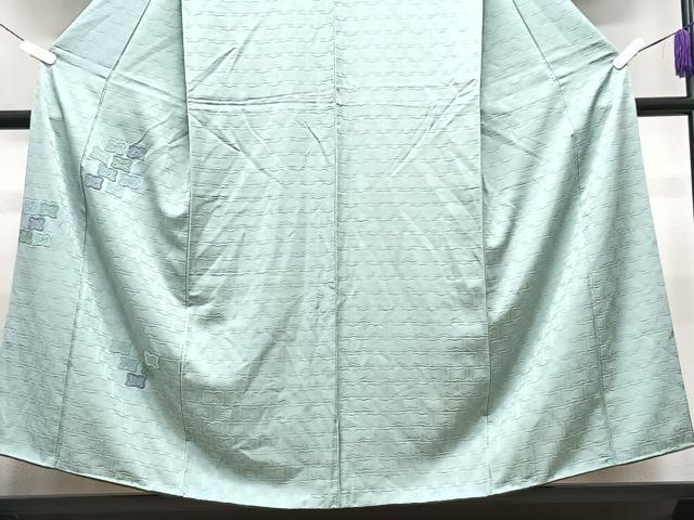 平和屋着物■中国三大刺繍　総相良刺繍　訪問着　舞花文　正絹　逸品　CABI7164xe
