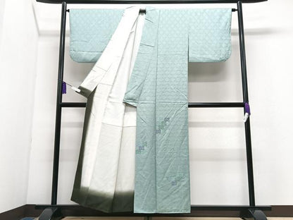 平和屋着物■中国三大刺繍　総相良刺繍　訪問着　舞花文　正絹　逸品　CABI7164xe