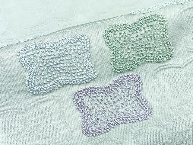 平和屋着物■中国三大刺繍　総相良刺繍　訪問着　舞花文　正絹　逸品　CABI7164xe