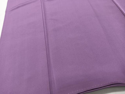 平和屋着物■上質な色無地　二藍色　正絹　逸品　CABI7170xe