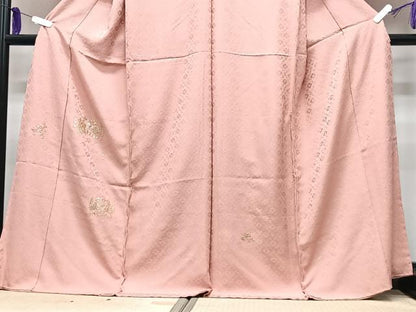 平和屋着物■訪問着　竹屋町刺繍　花鳥文　金彩　仮絵羽　逸品　未使用　CABI7171xe