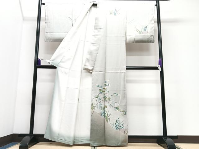 平和屋着物■訪問着　楓文　暈し染め　正絹　逸品　CABI7181xe