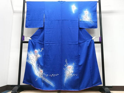 平和屋着物■訪問着　枝花文　暈し染め　正絹　逸品　未使用　CABI7186xe