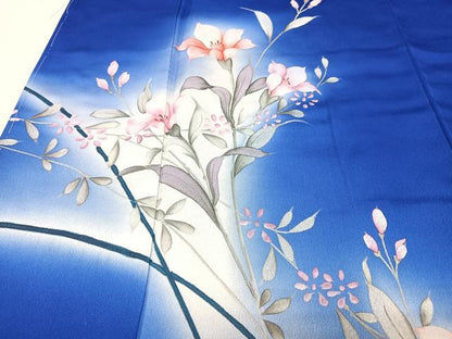 平和屋着物■訪問着　枝花文　暈し染め　正絹　逸品　未使用　CABI7186xe