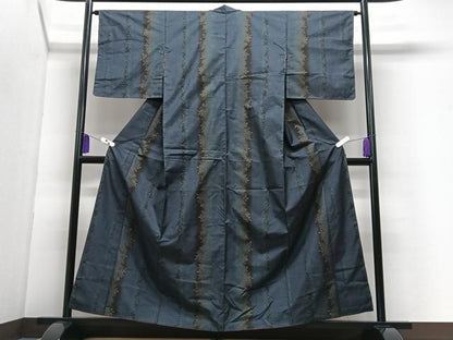 平和屋着物■本場大島紬　7マルキ　花間道　正絹　逸品　CABI7190xe