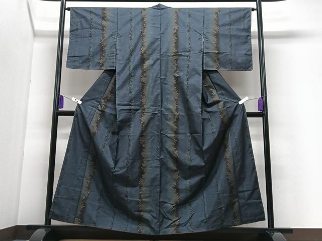 平和屋着物■本場大島紬　7マルキ　花間道　正絹　逸品　CABI7190xe