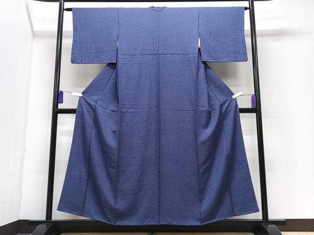 平和屋着物■上質な小紋　芝草文　正絹　逸品　CABI7197xe