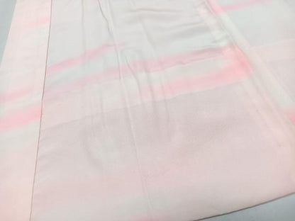 平和屋着物■長襦袢　無双仕立て　霞文　正絹　逸品　CABI7200xe