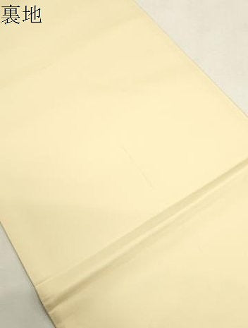 平和屋着物●六通柄袋帯　唐織　花風詩　金銀糸　正絹　逸品　CABI7219dy