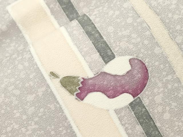 平和屋着物●九寸名古屋帯　成り物　正絹　逸品　未使用　CABI7222dy
