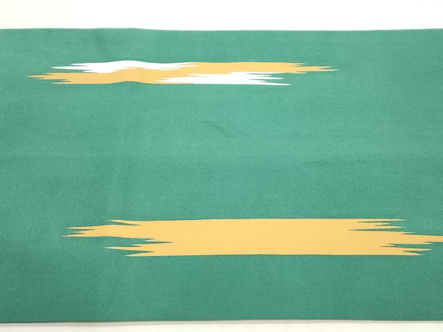 平和屋着物●塩瀬　九寸開き名古屋帯　枝花丸文　金彩　正絹　逸品　CABI7231dy
