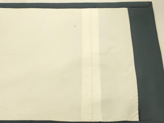平和屋着物●塩瀬　九寸開き名古屋帯　総刺繍　飛鶴文　金糸　正絹　逸品　CABI7242dy