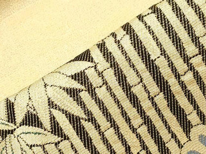 平和屋着物●創業280年　誉田屋源兵衛　九寸名古屋帯　金華山織　松竹梅　金糸　正絹　逸品　未使用　CABI7250dy