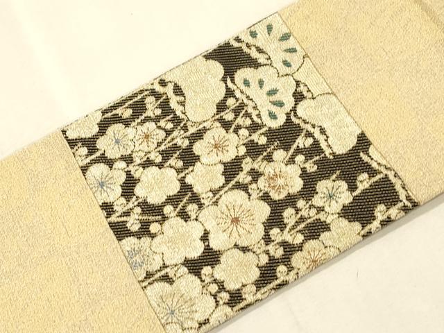 平和屋着物●創業280年　誉田屋源兵衛　九寸名古屋帯　金華山織　松竹梅　金糸　正絹　逸品　未使用　CABI7250dy