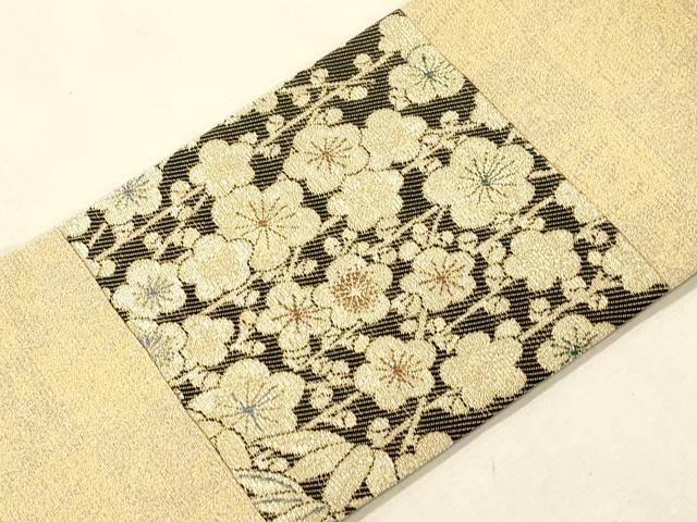 平和屋着物●創業280年　誉田屋源兵衛　九寸名古屋帯　金華山織　松竹梅　金糸　正絹　逸品　未使用　CABI7250dy