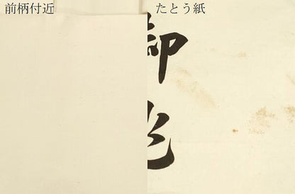 平和屋着物●塩瀬　九寸名古屋帯　草花文　銀座越後屋扱い　たとう紙付き　正絹　逸品　CABI7255dy