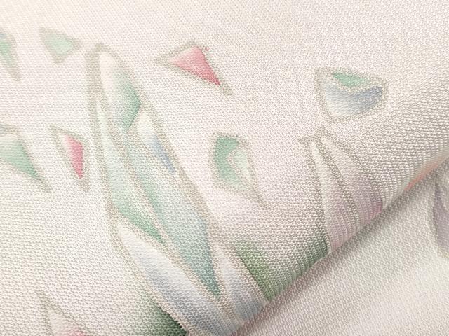 平和屋着物●六通柄袋帯　舞花文　正絹　逸品　CABI7289dy