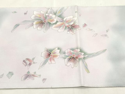 平和屋着物●六通柄袋帯　舞花文　正絹　逸品　CABI7289dy