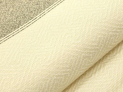 平和屋着物●両面　六通柄袋帯　雪輪花文　正絹　逸品　CABI7294dy