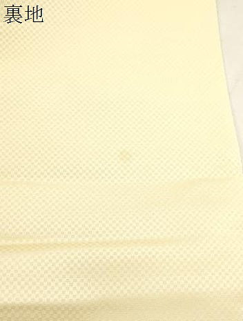 平和屋着物●六通柄袋帯　幾何学花丸文　金糸　正絹　逸品　CABI7306dy