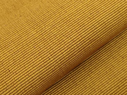 平和屋着物●本場黄八丈　紬　八寸名古屋帯　間道　一重帯　正絹　逸品　CABI7325dy