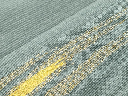 平和屋着物●爪掻本綴作家　伊達静　八寸名古屋帯　霞文　金糸　正絹　逸品　CABI7339dy