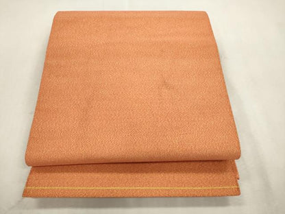 平和屋着物●爪掻き本綴れ　八寸名古屋帯　霞文　金糸　正絹　逸品　CABI7345dy