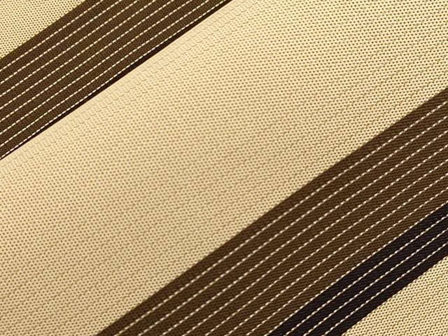 平和屋着物●全通柄九寸名古屋帯　横段文　正絹　逸品　CABI7346dy