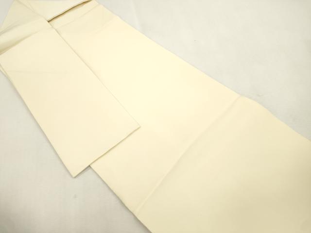 平和屋着物●塩瀬　つけ帯　作家物　花籠文　正絹　逸品　CABI7375dy