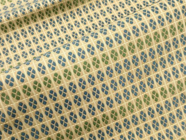 平和屋着物●西陣　川島織物　九寸名古屋帯　幾何学文　証紙付き　正絹　逸品　CABI7411dy
