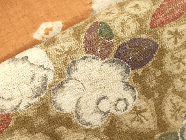 平和屋着物●九寸名古屋帯　辻が花　紬地　絞り　正絹　逸品　CABI7418dy
