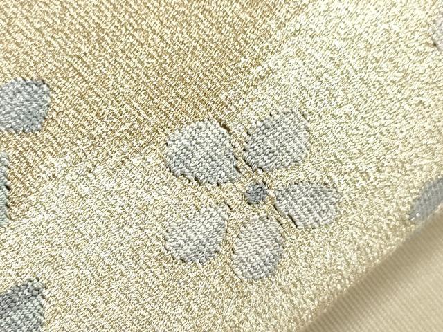 平和屋着物●爪掻き本綴れ 八寸名古屋帯 織昌みやび 陶調金彩 金銀糸 共箱・保証書付き 正絹 逸品 CABI7497dy