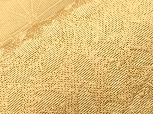 平和屋着物●本場筑前博多織　半幅帯　色紙重ね花文　正絹　逸品　CABI7531dy