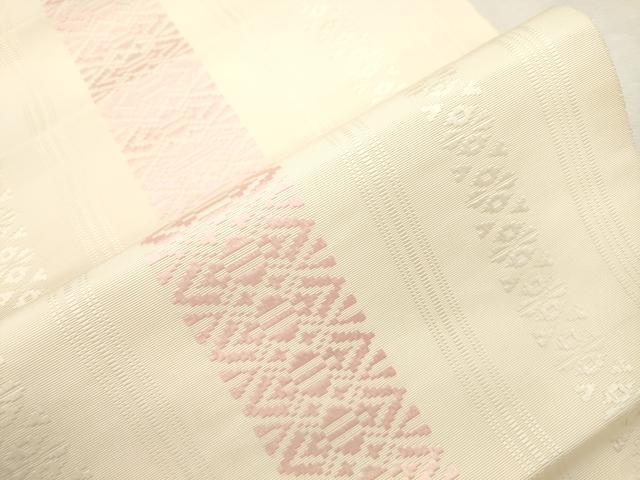 平和屋着物●本場筑前博多織　八寸名古屋帯　献上　正絹　逸品　CABI7598dy