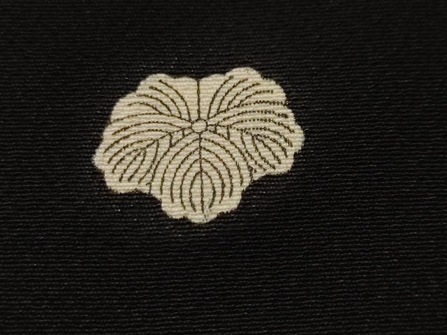 平和屋着物■世界的ファッションデザイナー 山本寛斎 kansaiブランド 黒留袖 駒刺繍 珠派桜楓飛鶴図文 暈し染め 金彩 正絹 逸品 CABI7609ev