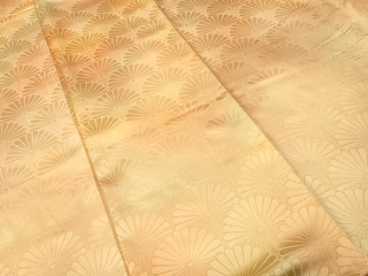 平和屋着物■上質な小紋　霞文　菊地紋　暈し染め　正絹　逸品　CABI7610ev