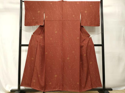 平和屋着物■上質な小紋　正絹　逸品　未使用　CABI7621ev