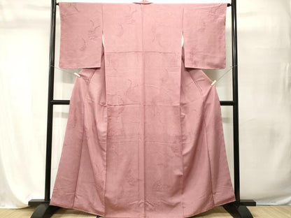 平和屋着物■江戸小紋　鮫小紋柄　孔雀　正絹　逸品　CABI7623ev