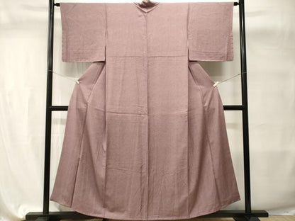 平和屋着物■上質な小紋　鹿の子文　正絹　逸品　CABI7673ev