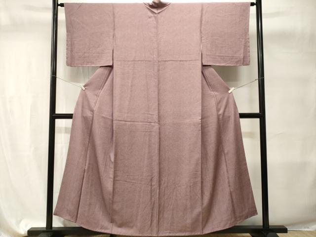 平和屋着物■上質な小紋　鹿の子文　正絹　逸品　CABI7673ev