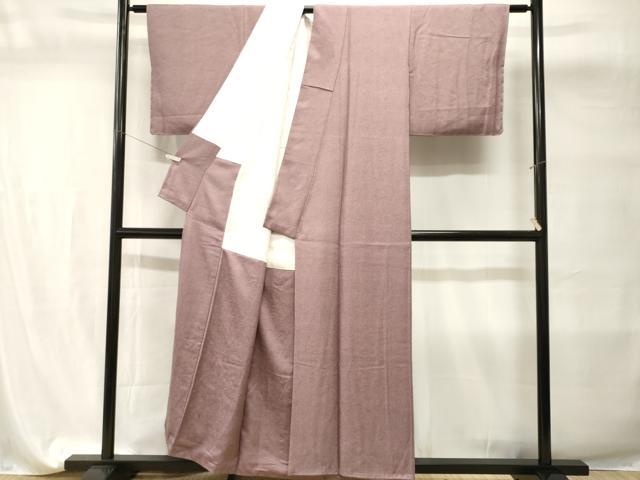 平和屋着物■上質な小紋　鹿の子文　正絹　逸品　CABI7673ev