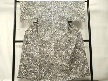 平和屋着物■上質な小紋　流水松竹梅文　正絹　逸品　CABI7697ev