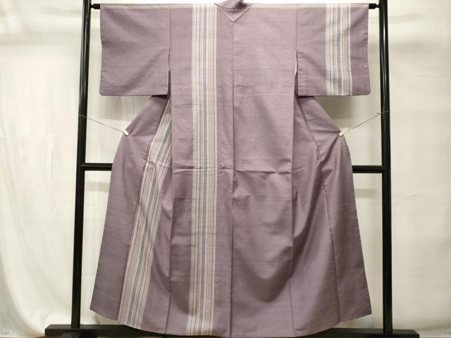 平和屋着物■上質な紬　間道　正絹　逸品　CABI7725ev